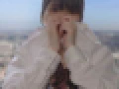 無修正個人撮影作品「たいやき屋でバイトしてる地味可愛い色白美巨乳・初ハメ撮りでこっそりゴムを外し…」